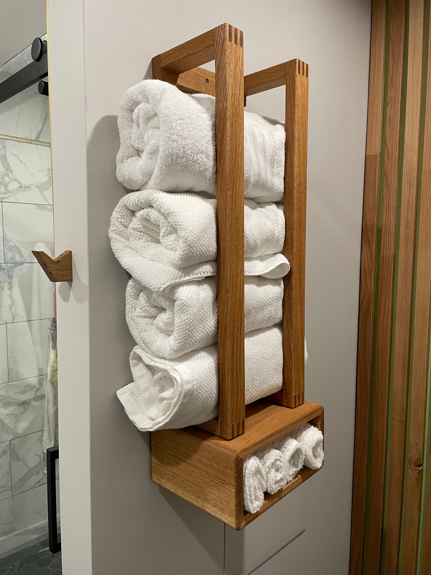 Handmade Towel Rack