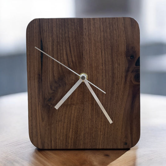 Modern Edge Wood clock